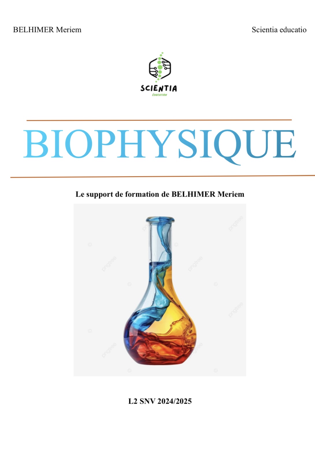 Support Biophysique